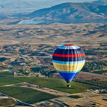 California Hot Air Balloon Rides Virgin Experience Gifts