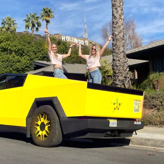 Drive a Tesla Cybertruck in Hollywood
