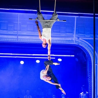 Club Fugazi’s “Dear San Francisco” Acrobatic Show with Bites and Wine for Two