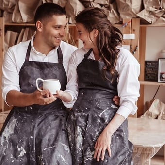 Pottery Date Night and Gordon Ramsay Burger Meal for Two