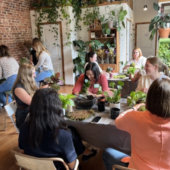 Create Your Own Terrarium Private Workshop for Two
