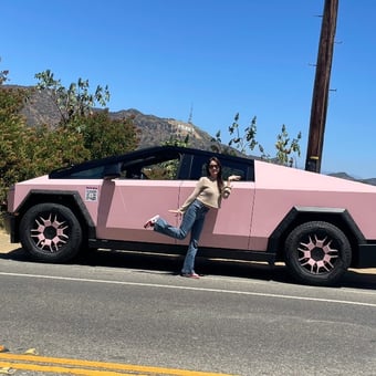 Drive a Tesla Cybertruck in Hollywood