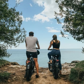 Cave Point E-Bike Adventure
