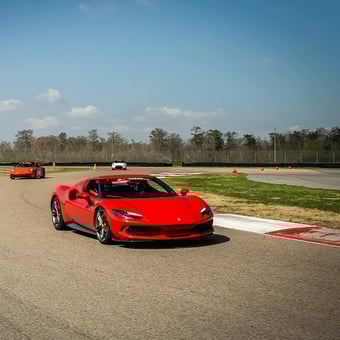 Race a Ferrari 296 GTB Plus High Speed Ride Along with Xtreme Xperience