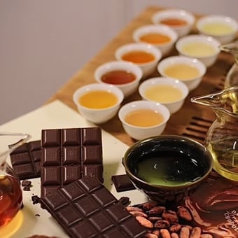 Tea and Chocolate Tasting for Two with Herbal Tea Gift