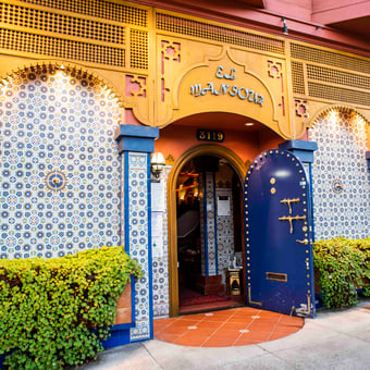 5-Course Dinner, Drinks, and Belly Dancing Show for Two at El Mansour