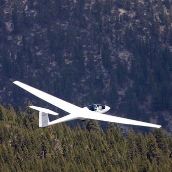 Scenic Lake Tahoe Glider Ride