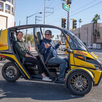 2-Hour Las Vegas Strip Tour in a Zippy GoCar