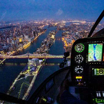 From Westchester - Shared Helicopter Ride Over New York City for Two
