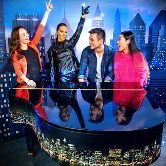 Madame Tussauds New York Experience and Morton's The Steakhouse Dinner for Two