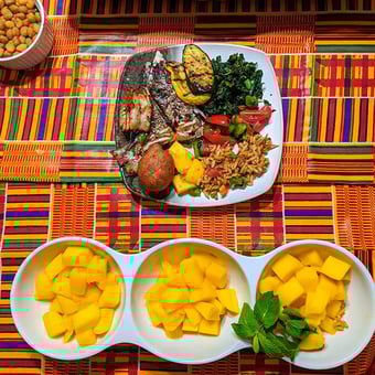 Virtual African Cooking Class with Chef and Live Music