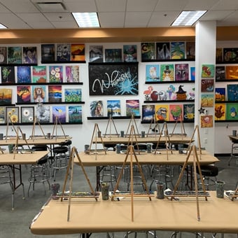 Wine and Painting Class