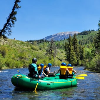 Beginner Clear Creek Whitewater Rafting Trip