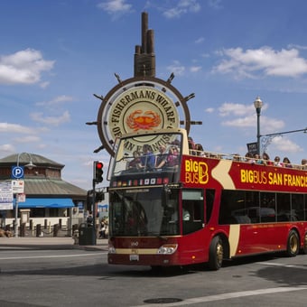 48-Hour Big Bus San Francisco Hop-On Hop-Off Explore Pass With Chinatown Tour and Sunset Ride