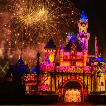3-Day DISNEYLAND® Resort 1-Park Per Day 70th Anniversary Ticket with Lightning Lane Multi Pass