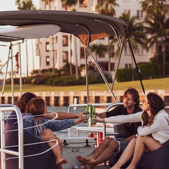 Boat Tour in Biscayne Bay