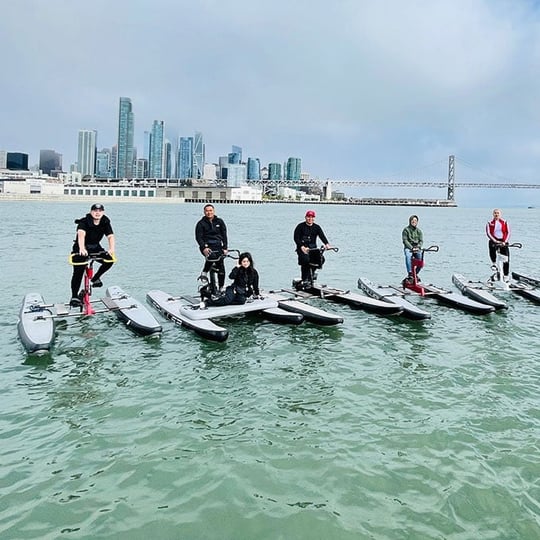 Waterbike Tour of the San Francisco Bay Virgin Experience Gifts