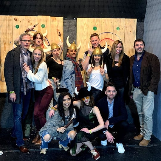 Group Axe Throwing Experience
