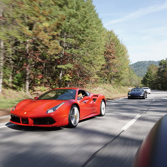 Red Ferrari