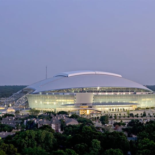 View of Cowboy Stadium during Tour