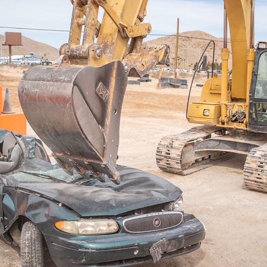 Crush a Car Experience in Las Vegas