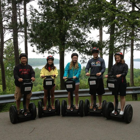 Ride a Segway in Peninsula State Park 