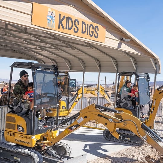 Childs excavator 2025