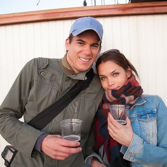 Couple with beers