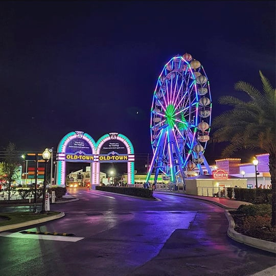 Old Town at Night