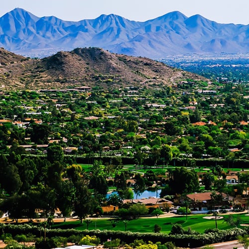 Aerial Views of Paradise Valley