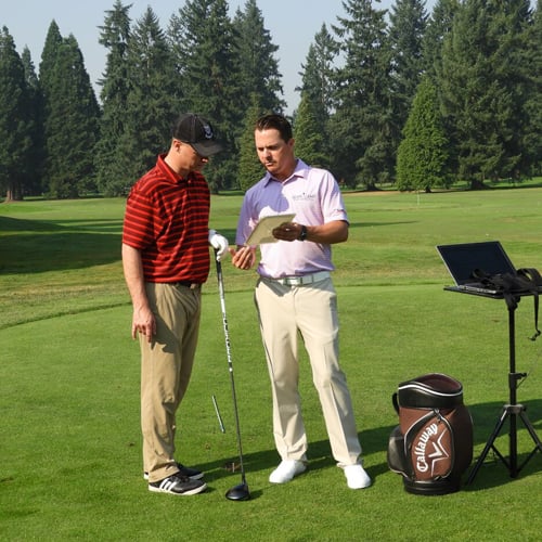 Private Golf Lesson from PGA Professional Sean Lanyi