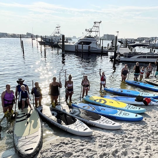 Paddleboard lesson