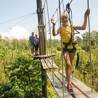 Family Friendly Canopy Tour