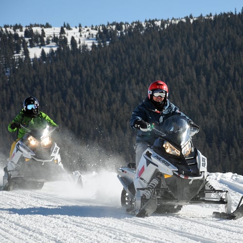 Advanced Snowmobiling Tour