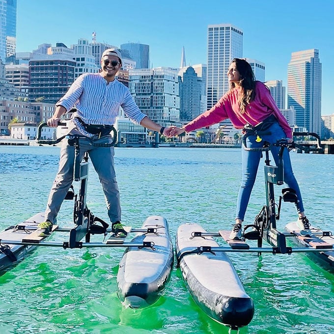 Waterbike Tour of the San Francisco Bay Virgin Experience Gifts