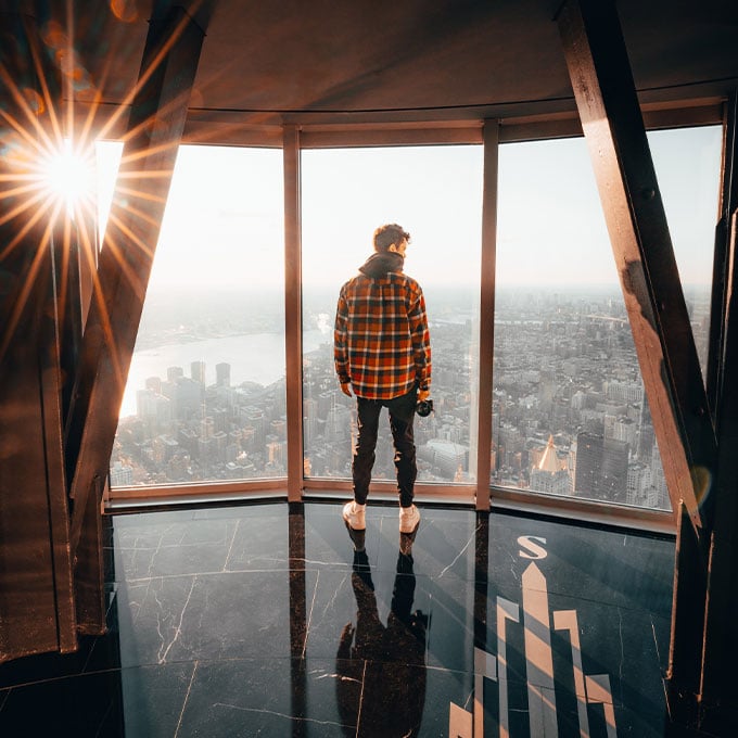 Sunset Admission to Empire State Building