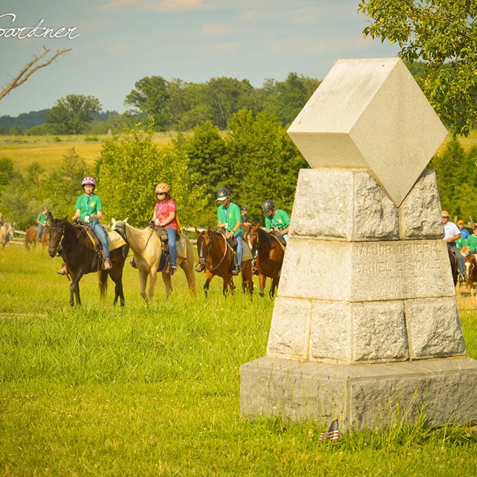 Guided Horseback Battlefield Tour