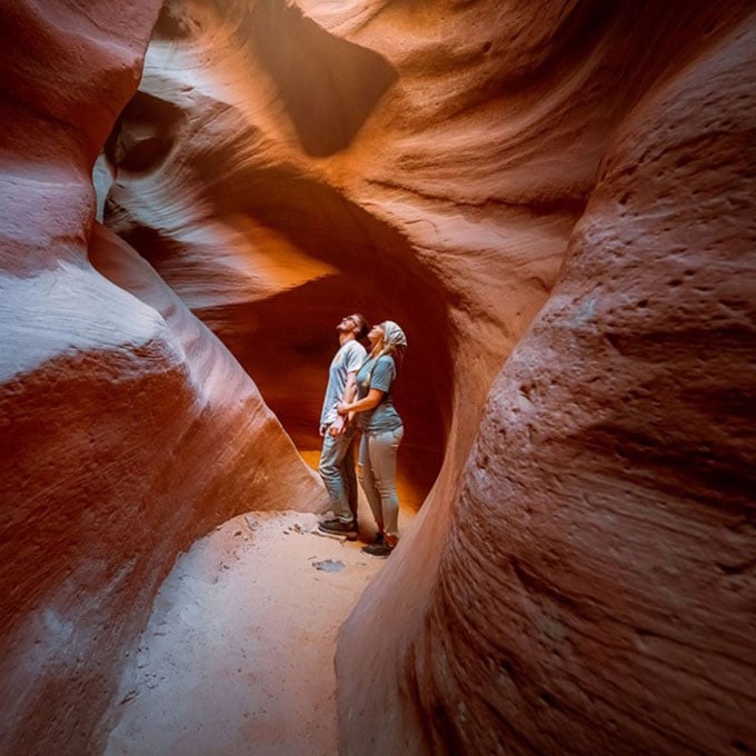 Red Rock Slot Canyon Hiking Tour Virgin Experience Gifts