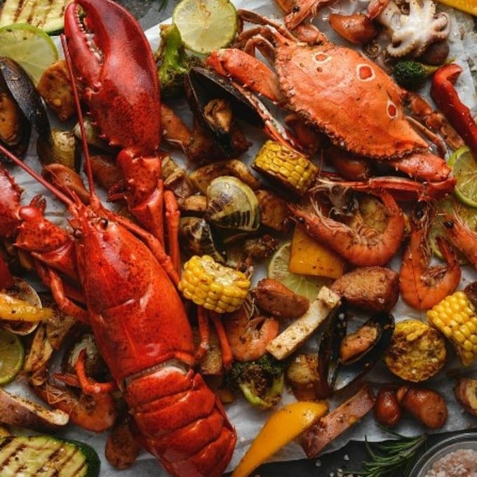 Lobster Seafood Dish