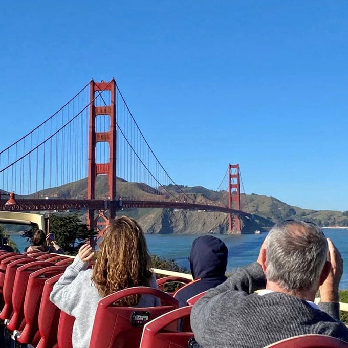 San Francisco HopOn HopOff Big Bus Tour Virgin Experience Gifts
