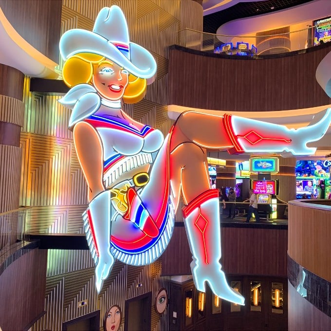 Light up cowgirl