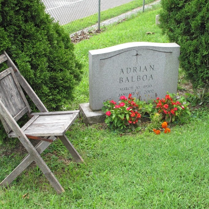 Adrian Balboa Grave Stone