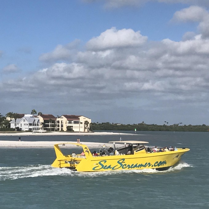 Orlando Speed Boat Adventure and Clearwater Beach Day Virgin