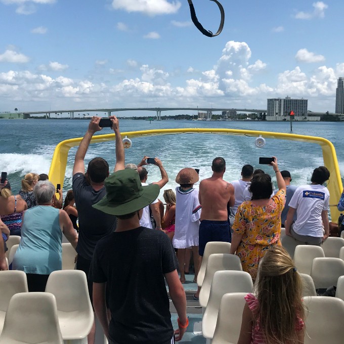 Orlando Speed Boat Adventure and Clearwater Beach Day Virgin