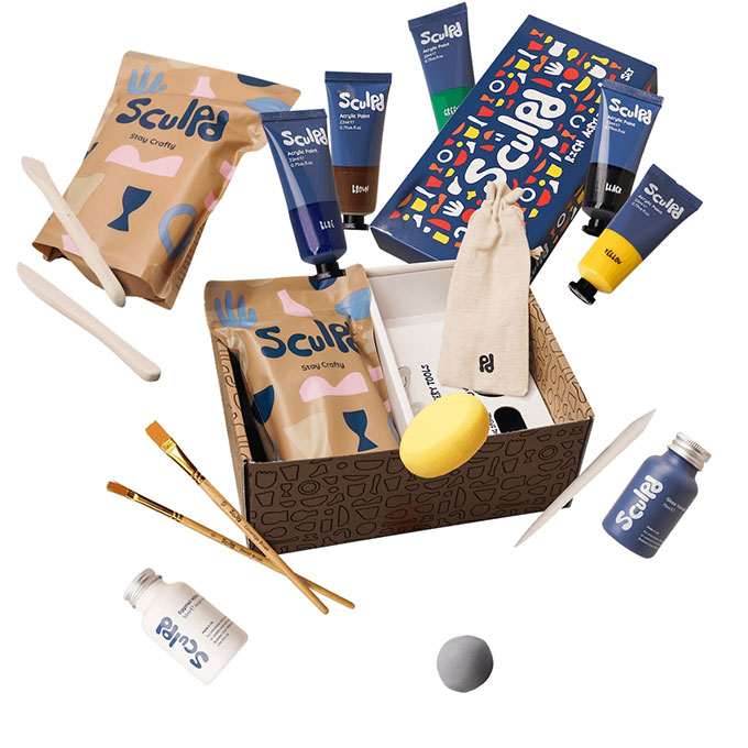 Sculpd Pottery Kit