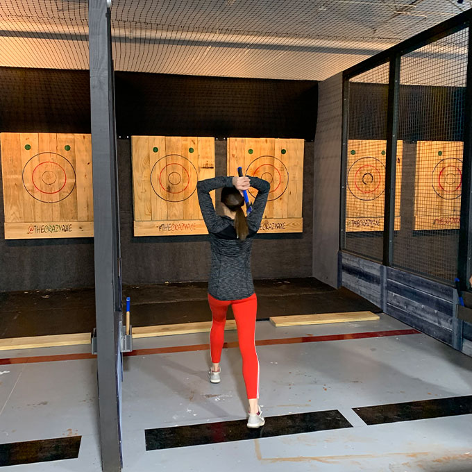 OneHour Axe Throwing Experience with Private Lane Virgin Experience