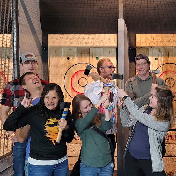 Friends Axe Throwing