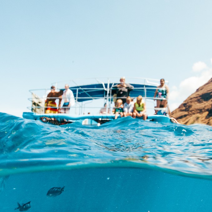 Boat with fish