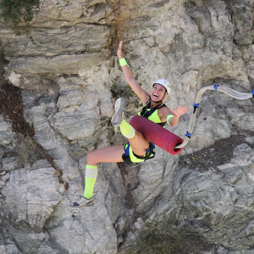 Jump bungee leash top