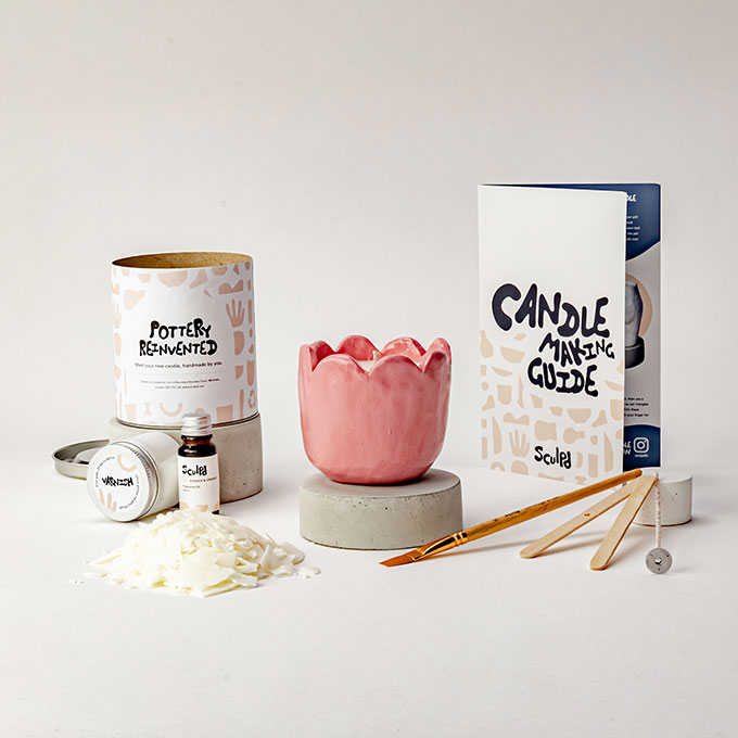 Candle Making and Pottery Kit